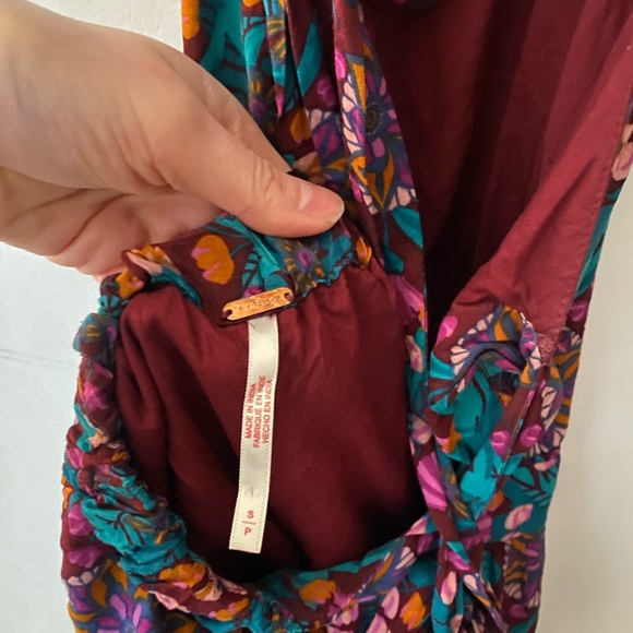 Free People Multicolor Floral Romper - Picture 3 of 3